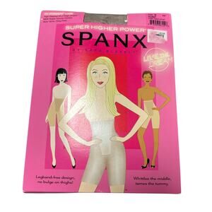 NWT Spanx Super Higher Power Nude 916 Shaper Waist Thigh Tummy Control Sz D XL